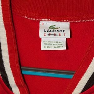 Lacoste vintage track jacket/ XL
